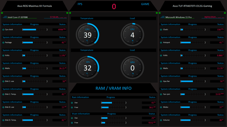 AIDA64 Skin Data Base HUD 1920x1080 - AIDA Skins | AIDA Skins