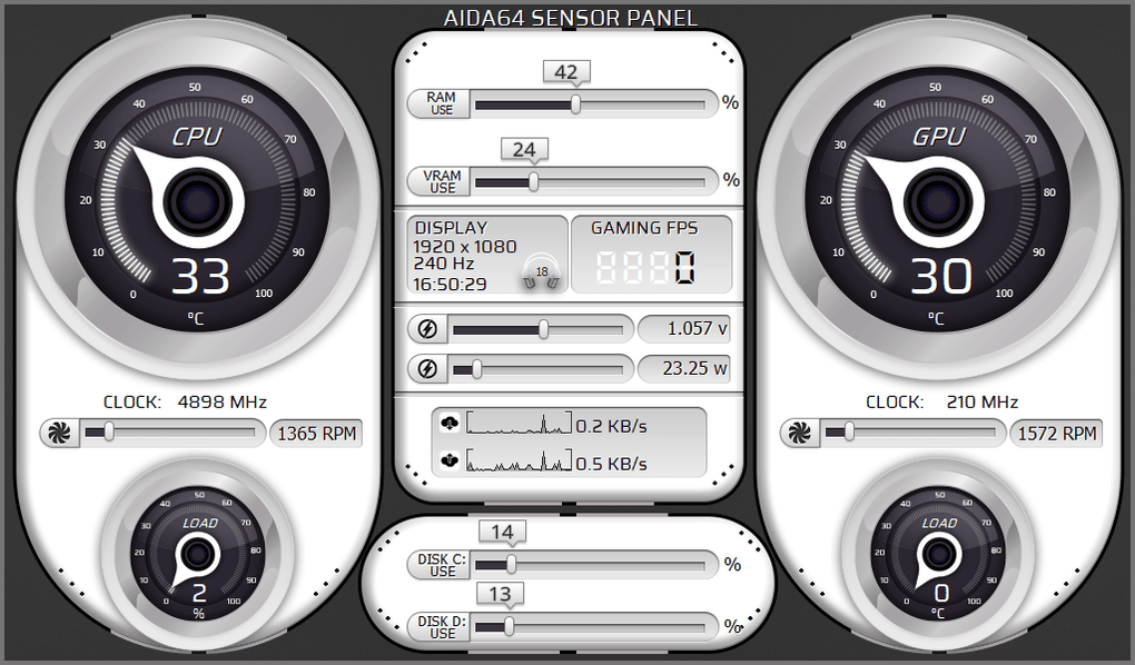 AIDA Skins | Custom AIDA64 Skins and SensorPanels plus HYTE Touch ...