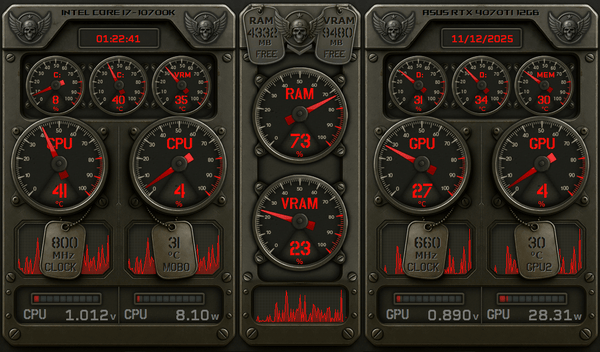 AIDA64 Skin Operation War Tag HUD 1024x600 - AIDA Skins