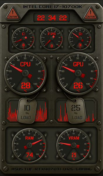 AIDA64 Skin Operation War Tag HUD 600x1024 - AIDA Skins